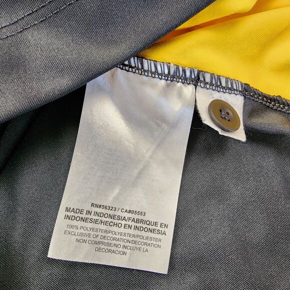 Michigan Wolverines Polo Shirt Mens XXL Nike Anthracite Classic Performance - Picture 15 of 16